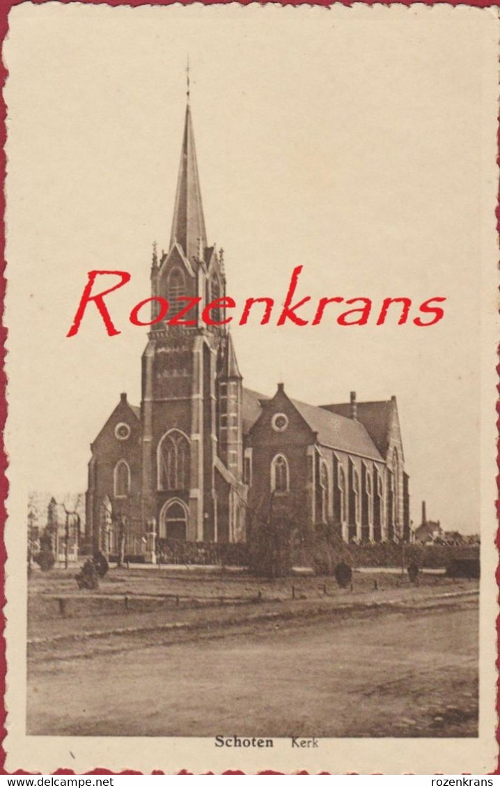 Schoten De Kerk St Sint Cordula (In Zeer Goede Staat) - Schoten