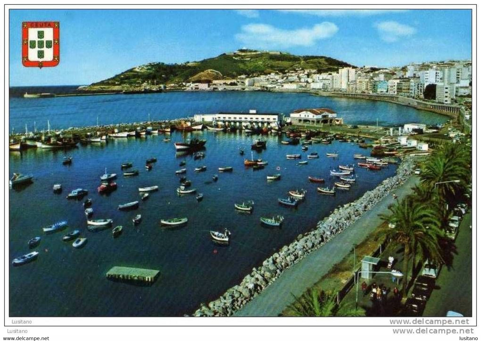 Ceuta - Puerto Pesquero Y Monte Hacho - Espagne España - Ceuta