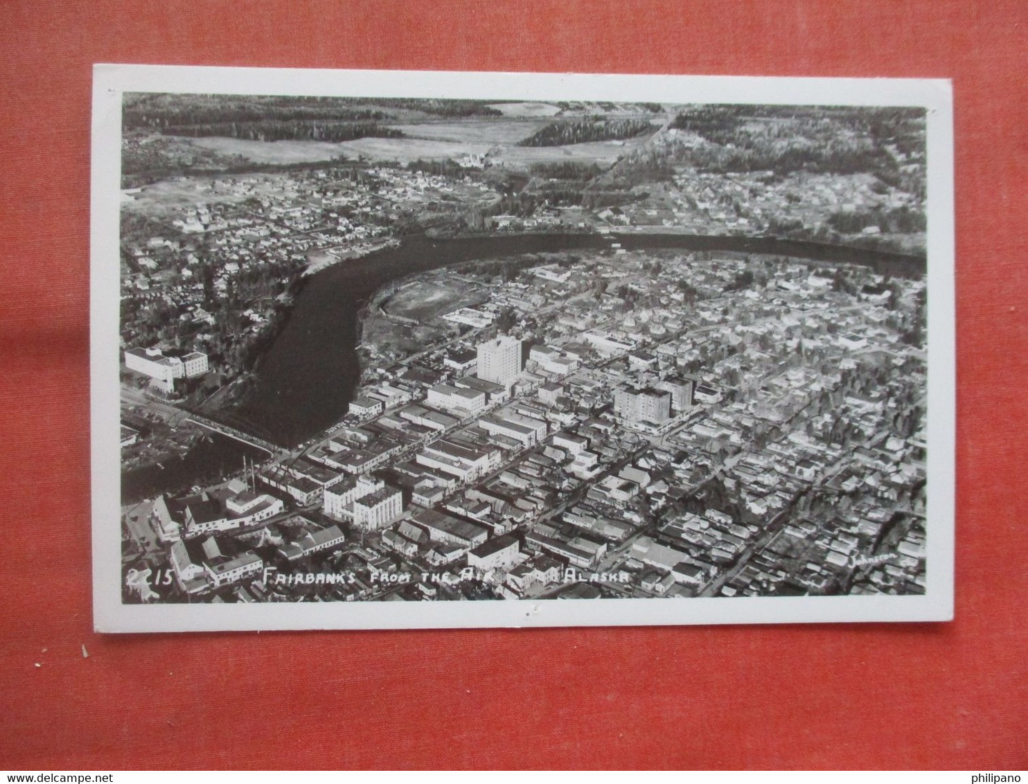 RPPC  Fairbanks - From The Air.   Alaska > Fairbanks    Ref 5485 - Fairbanks