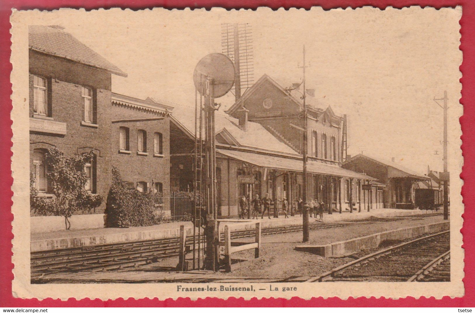 Frasnes-lez-Buissenal - La Gare ( Voir Verso ) - Frasnes-lez-Anvaing