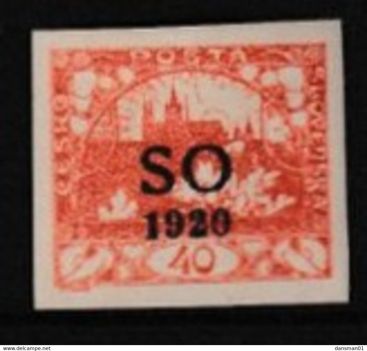 Eastern Silesia S.O. 1920 Sc 8 Mint Hinged - Ungebraucht