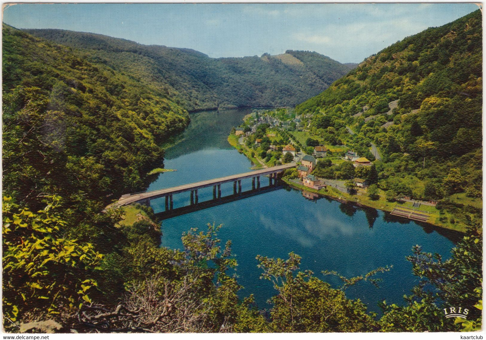 Dans Les Gorges De La Dordogne - Vue Générale De Spontour - (19, France) - Pont - Ussel