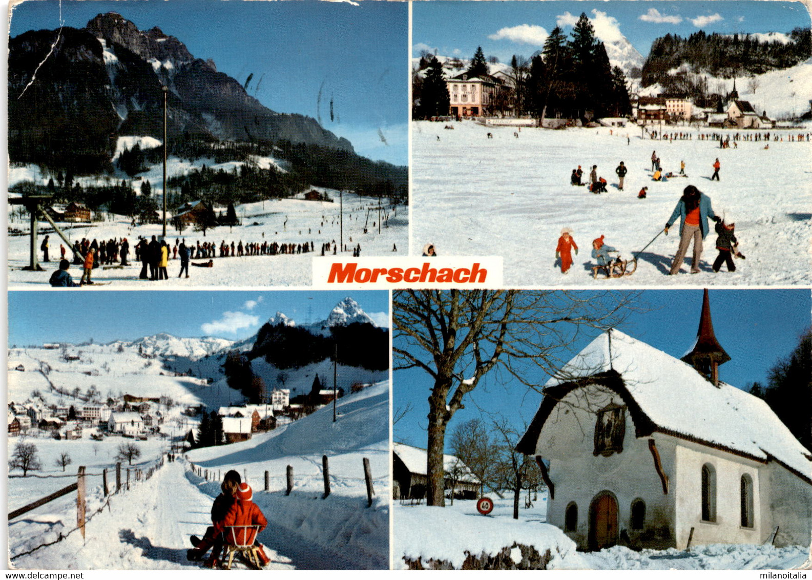 Morschach - 4 Bilder (7509) * 2. 2. 1980 - Morschach