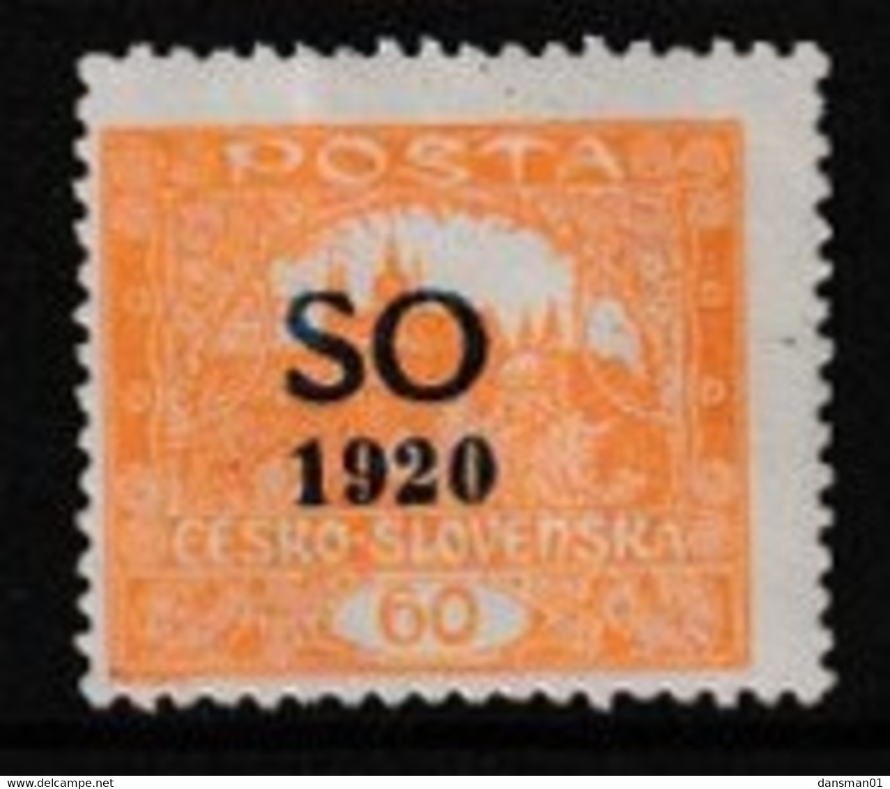 Eastern Silesia S.O. 1920 Sc 29 Mint Hinged - Ungebraucht