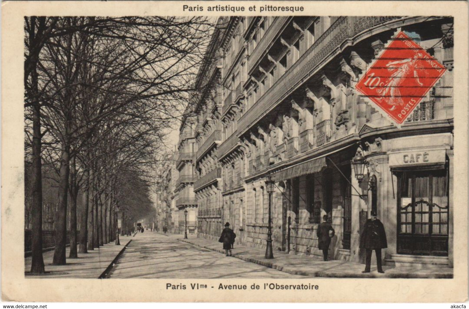 CPA PARIS 6e Avenue De L'Observatoire (923279) - Arrondissement: 06