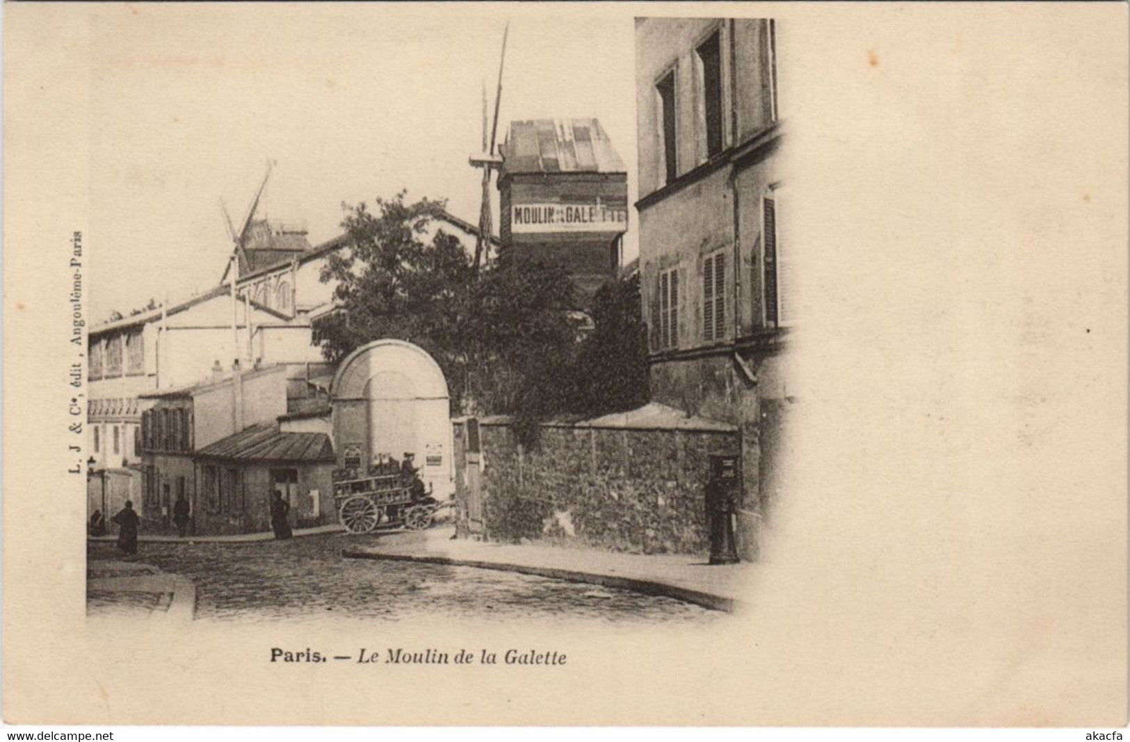 CPA PARIS Montmartre 18e Moulin De La Galette (923933) - Arrondissement: 18