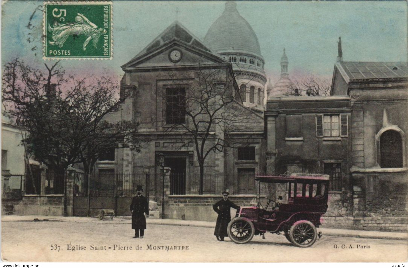 CPA PARIS Montmartre 18e Eglise St-Pierre De Montmartre (923948) - Arrondissement: 18