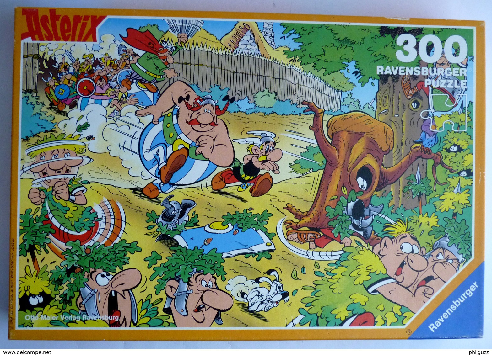 Puzzle RAVENSBURGER 300 Pièces 1986 - ASTERIX ET LES ROMAINS -  COMPLET - Puzzles