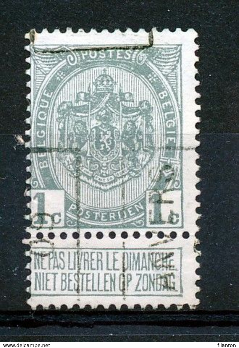 BELGIE - Preo Nr 1291A - "ANVERS 09" - (ref. 3745) - ROLLER PRECANCELS - Handrol Préos à Roulette - Rollenmarken 1900-09