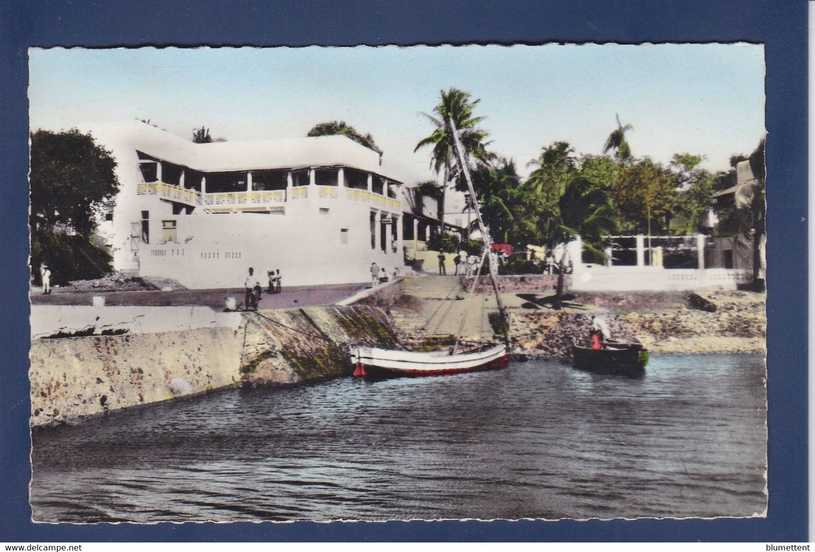 CPSM Comores écrite Voir Dos Mayotte Dzaoudzi - Comoros