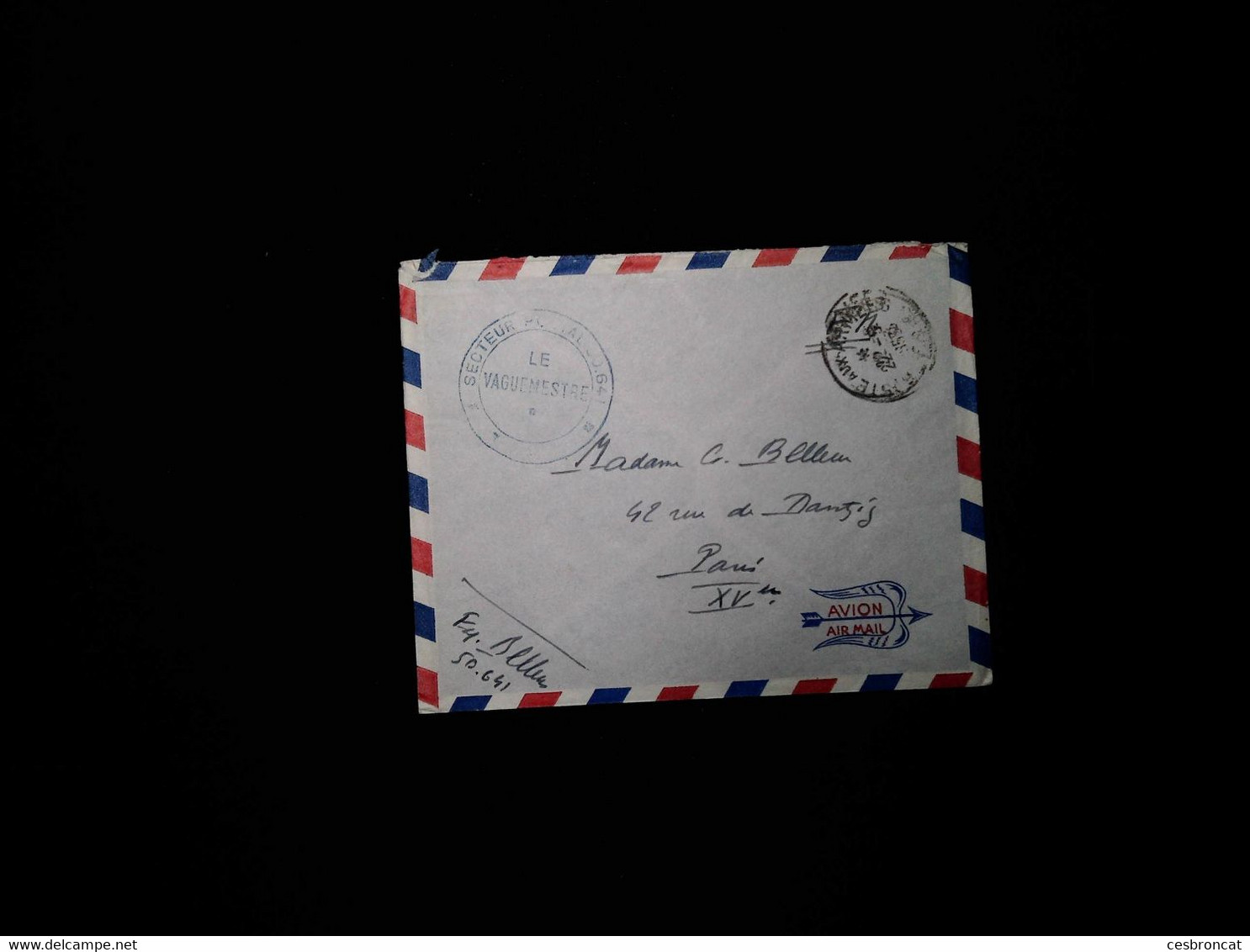 M 8   Lettre FM SP 50641 - War Of Indo-China / Vietnam