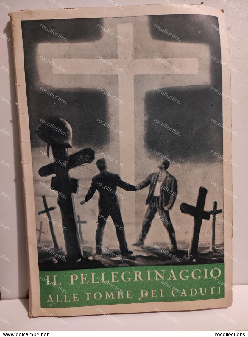 Pilgrimage Of Foreign Family Members To The Cemeteries To The Graves Of The War Dead. Rome Anzio Montecassino Genova - Weltkrieg 1939-45