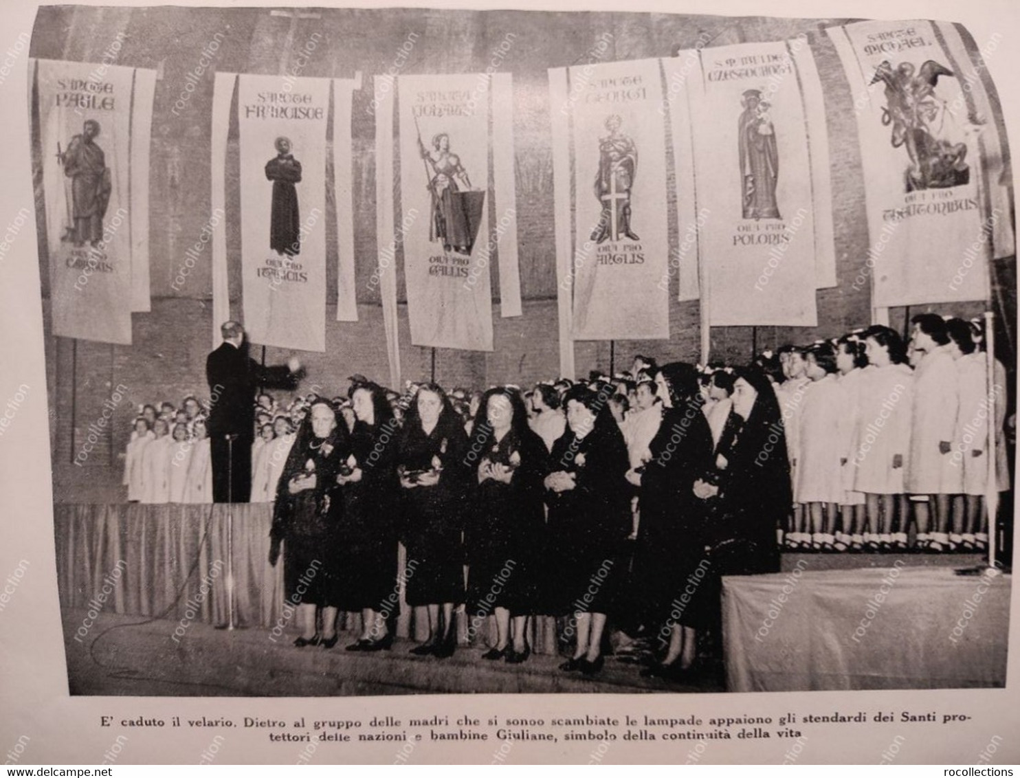 Pilgrimage Of Foreign Family Members To The Cemeteries To The Graves Of The War Dead. Rome Anzio Montecassino Genova - Guerre 1939-45