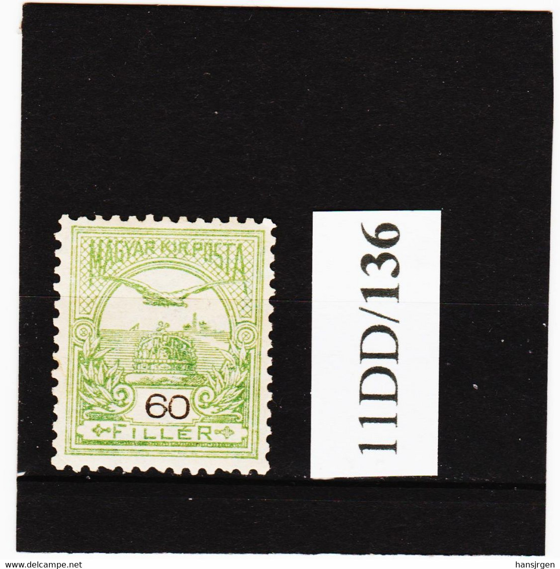 11DD/136  U N G A R N 1900 Michl  66 A (*) FALZ  SIEHE ABBILDUNG - Unused Stamps