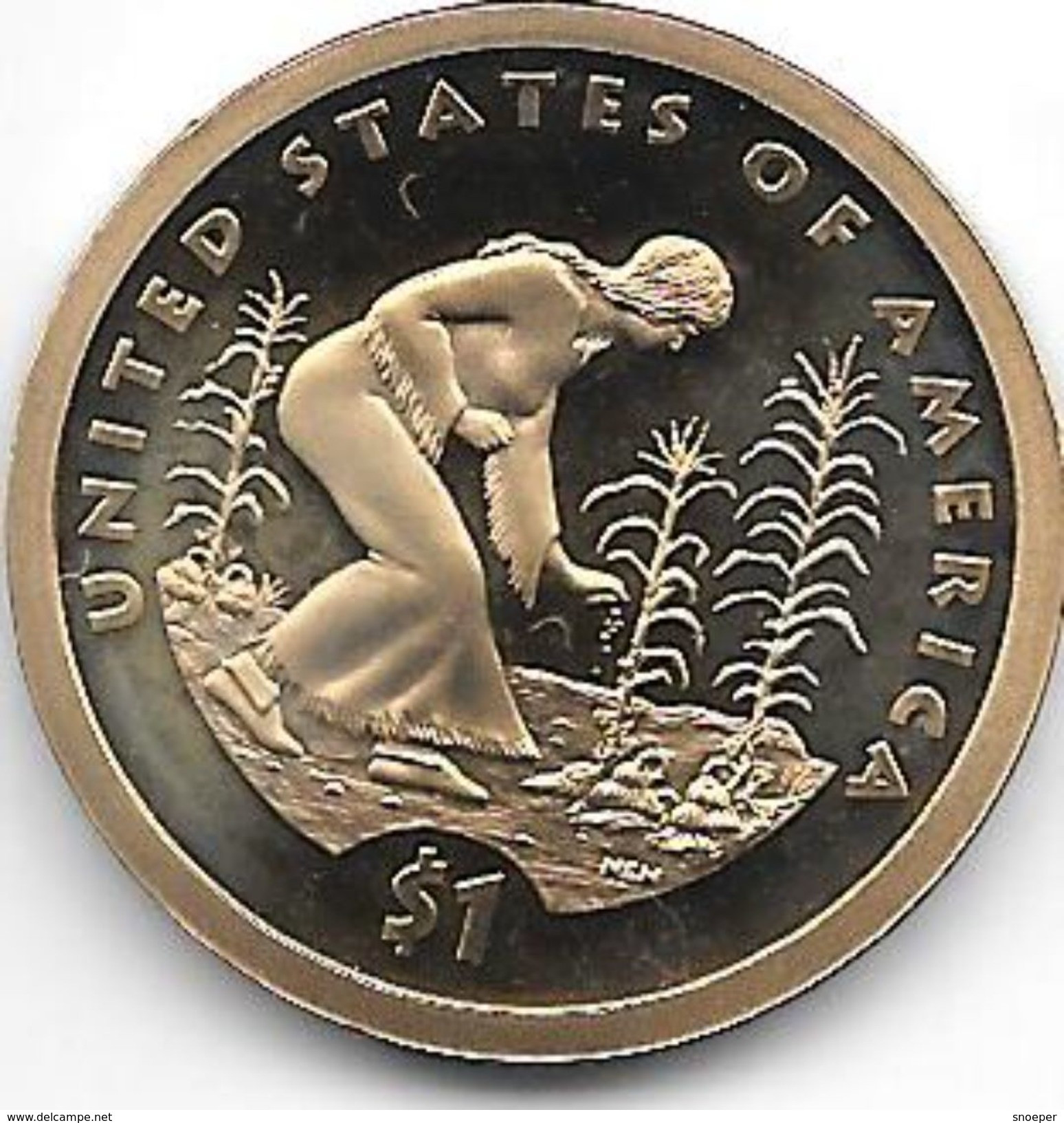 Usa 1 Dollar Sacagawea 2009 S  Km 467  Proof - 2000-…: Sacagawea