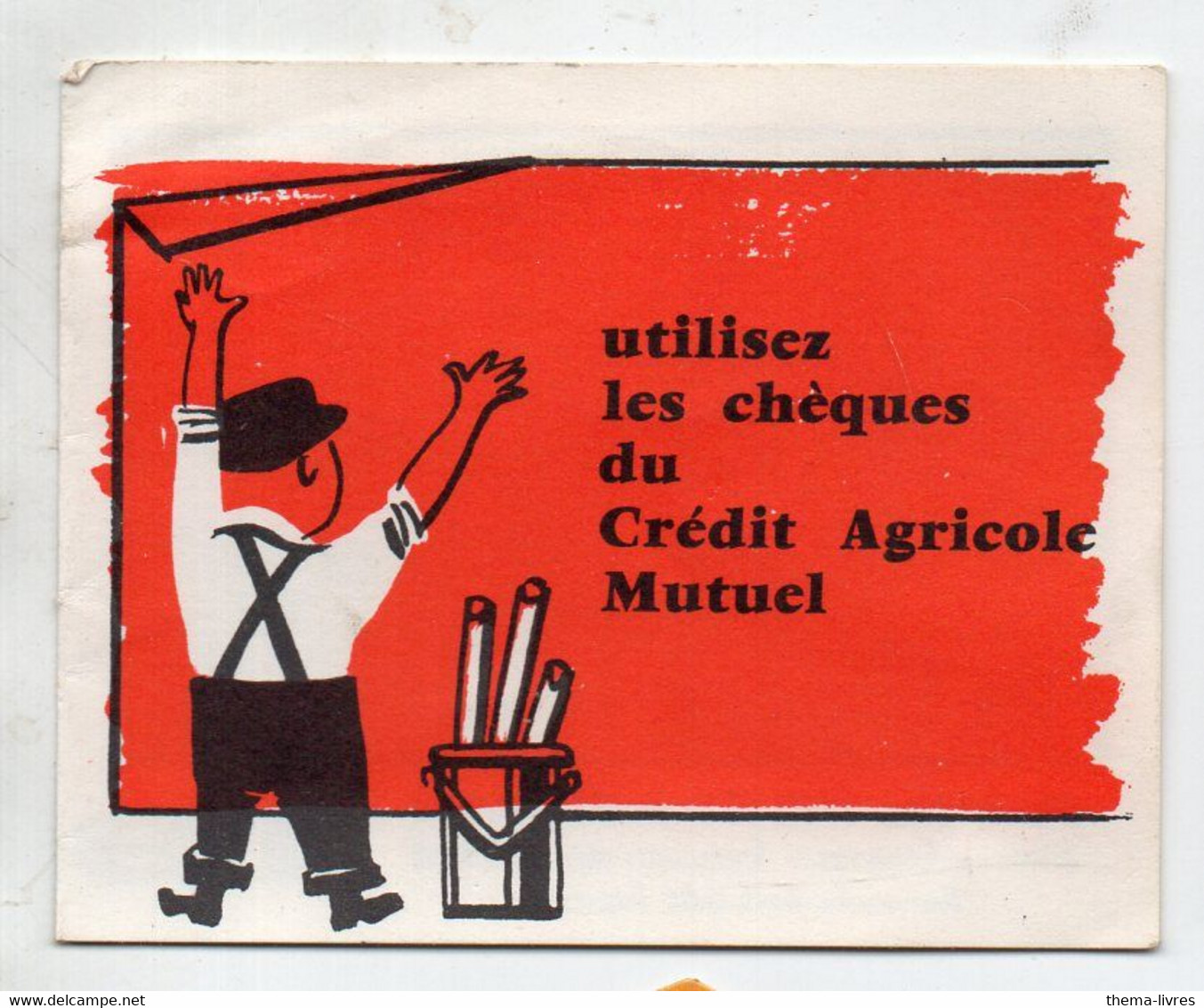 Calendrier 1961 CREDIT AGRICOLE MUTUEL (PPP¨34793) - Small : 1961-70