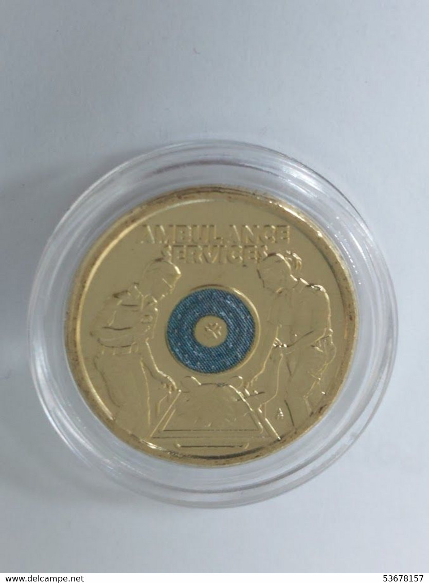 Australia - 2 Dollars, 2021, Australian Ambulance Service, Unc - Collezioni