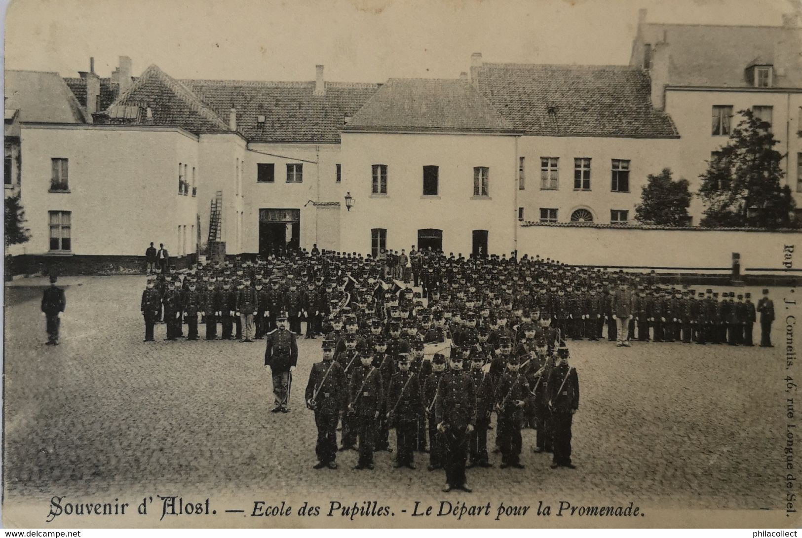 Aalst - Alost //  Souvenir De // Ecole Des Pupilles - Le Depart Pour La Promenade 19?? - Aalst