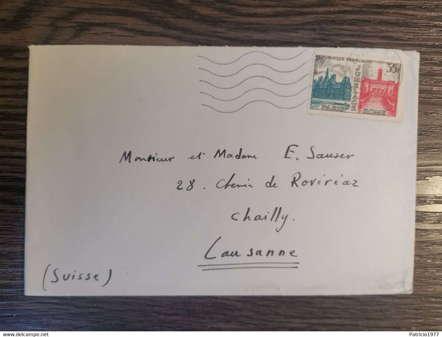 E22 Enveloppe + Timbre France 1959 - Autres & Non Classés