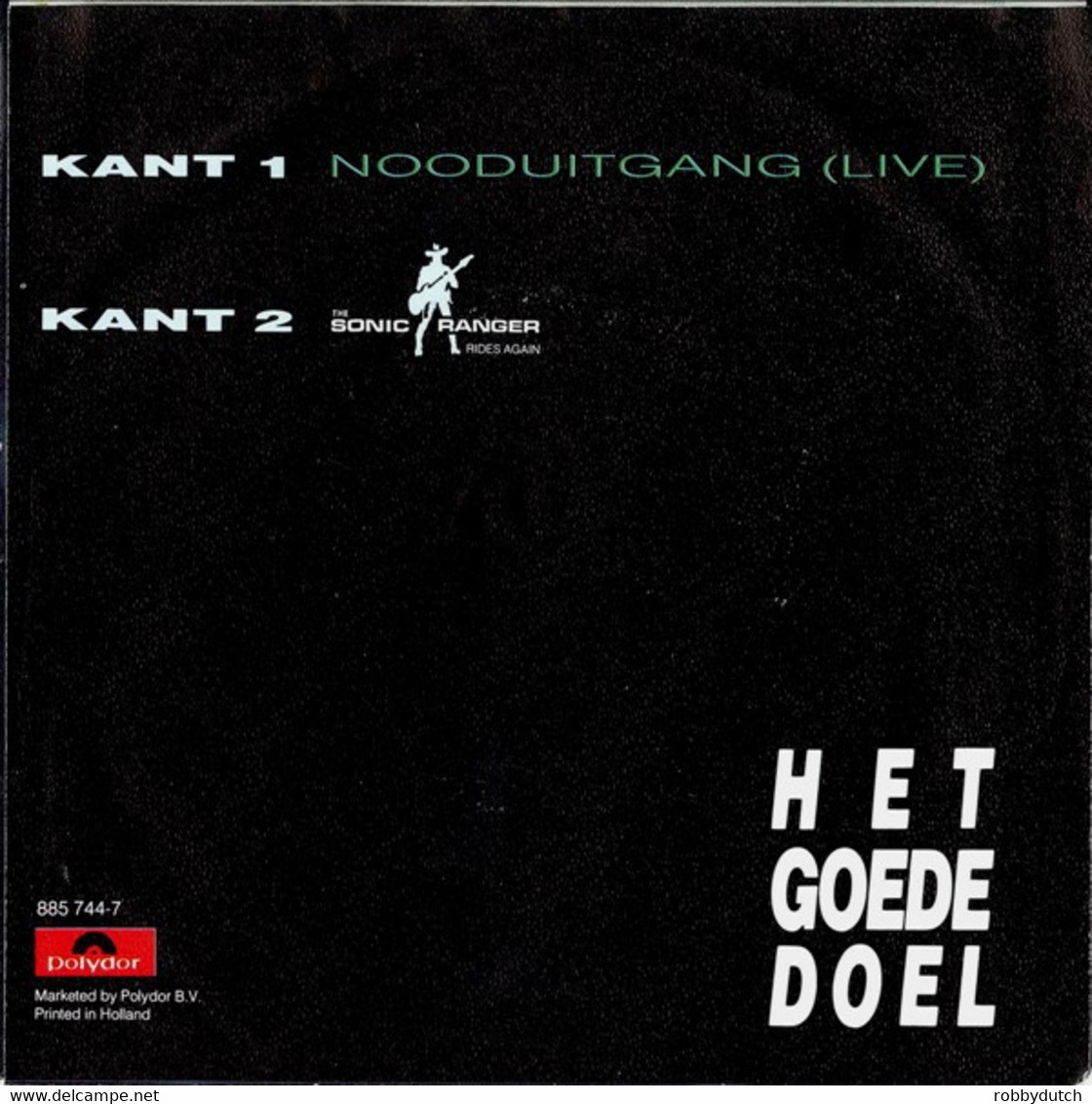 * 7" * HET GOEDE DOEL - NOODUITGANG (Live) (Holland 1982) - Sonstige - Niederländische Musik