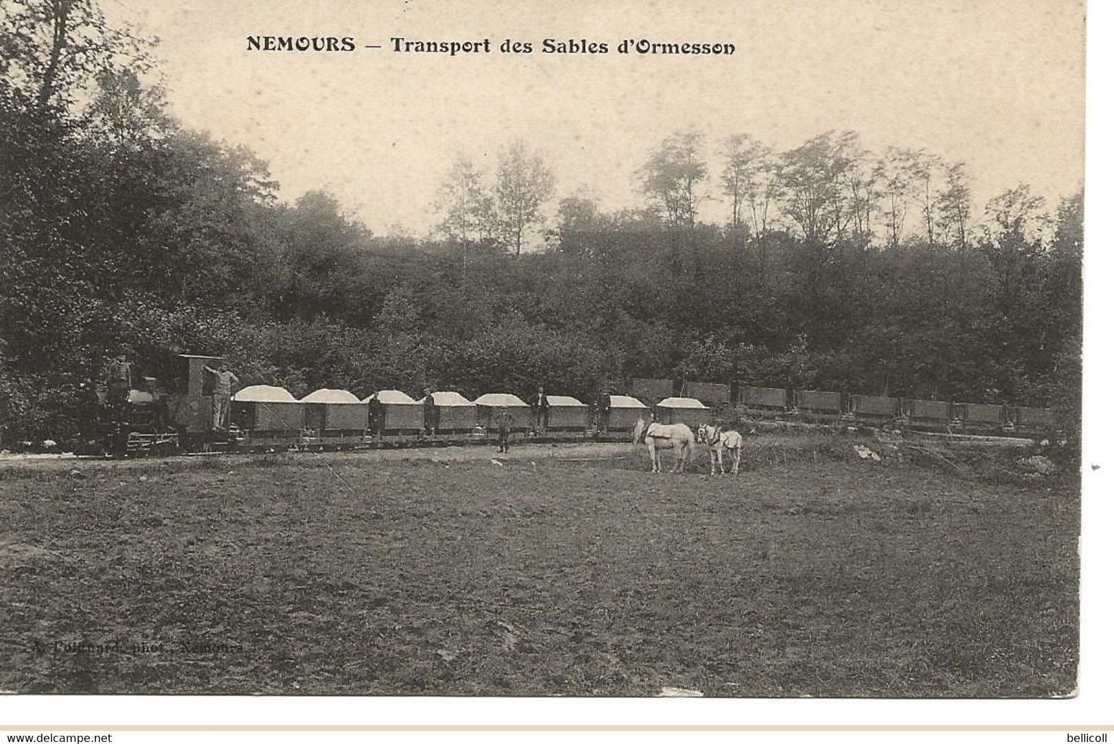 NEMOURS  -  Transport Des Sables D'Ormesson - Nemours