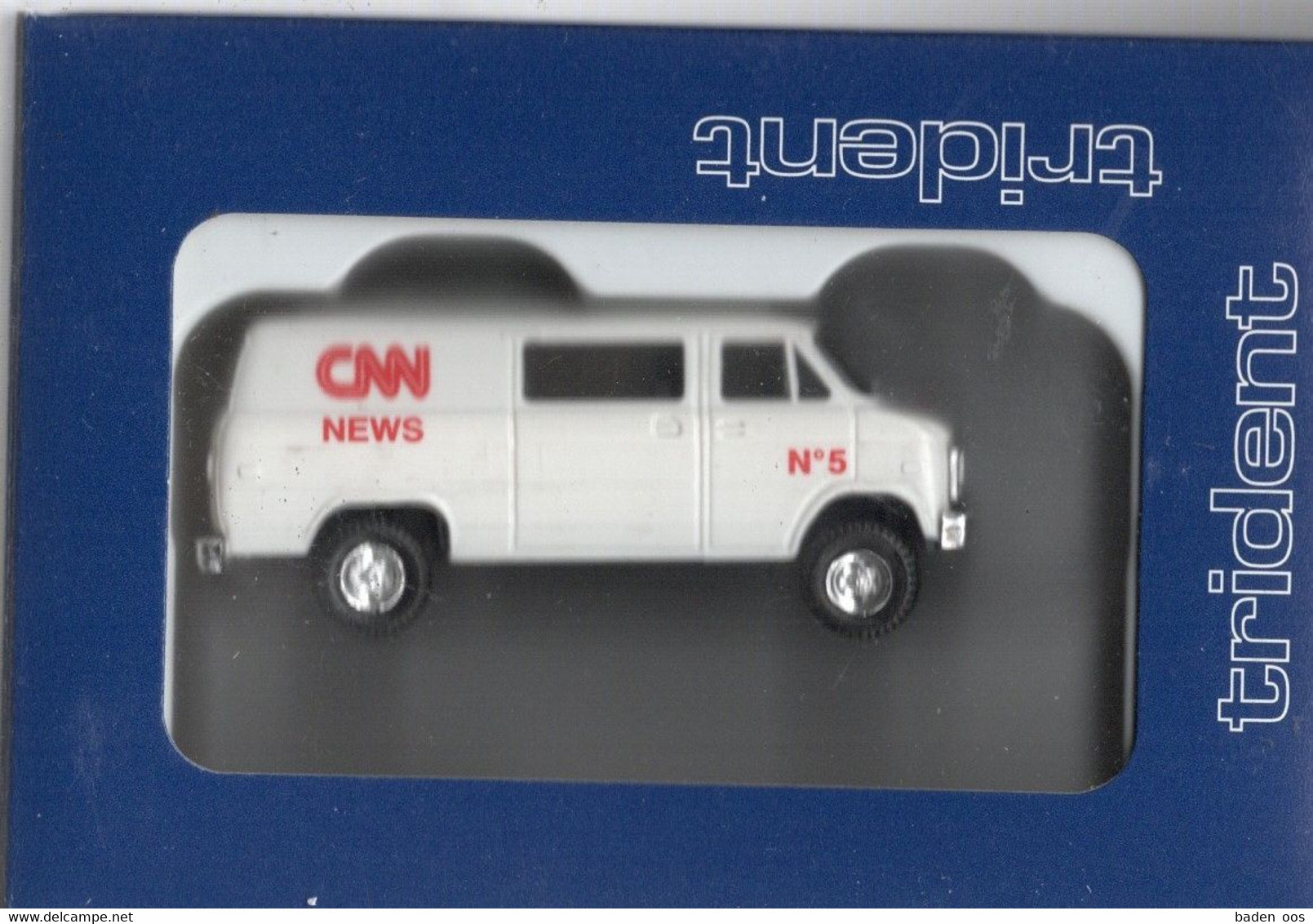 CNN NEWS "nº 5" Chevrolet (CHEVY) Van Trident - Véhicules Routiers