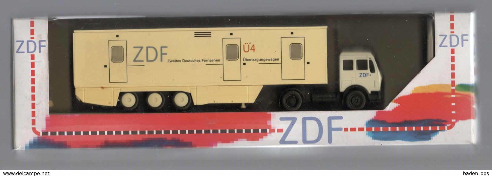 ZDF Semi Remorque Übertragungswagen Ü4 MB Albedo - Strassenfahrzeuge