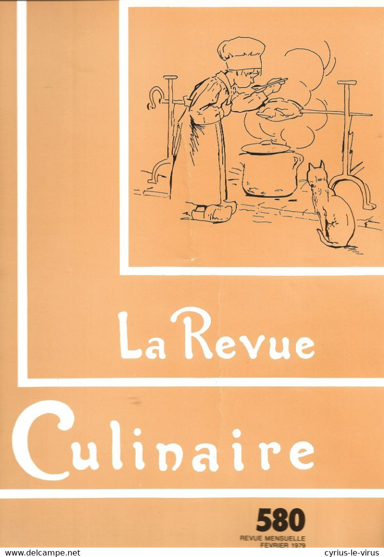 LA REVUE CULINAIRE  ** REVUE MENSUELLE   ** - Cooking & Wines