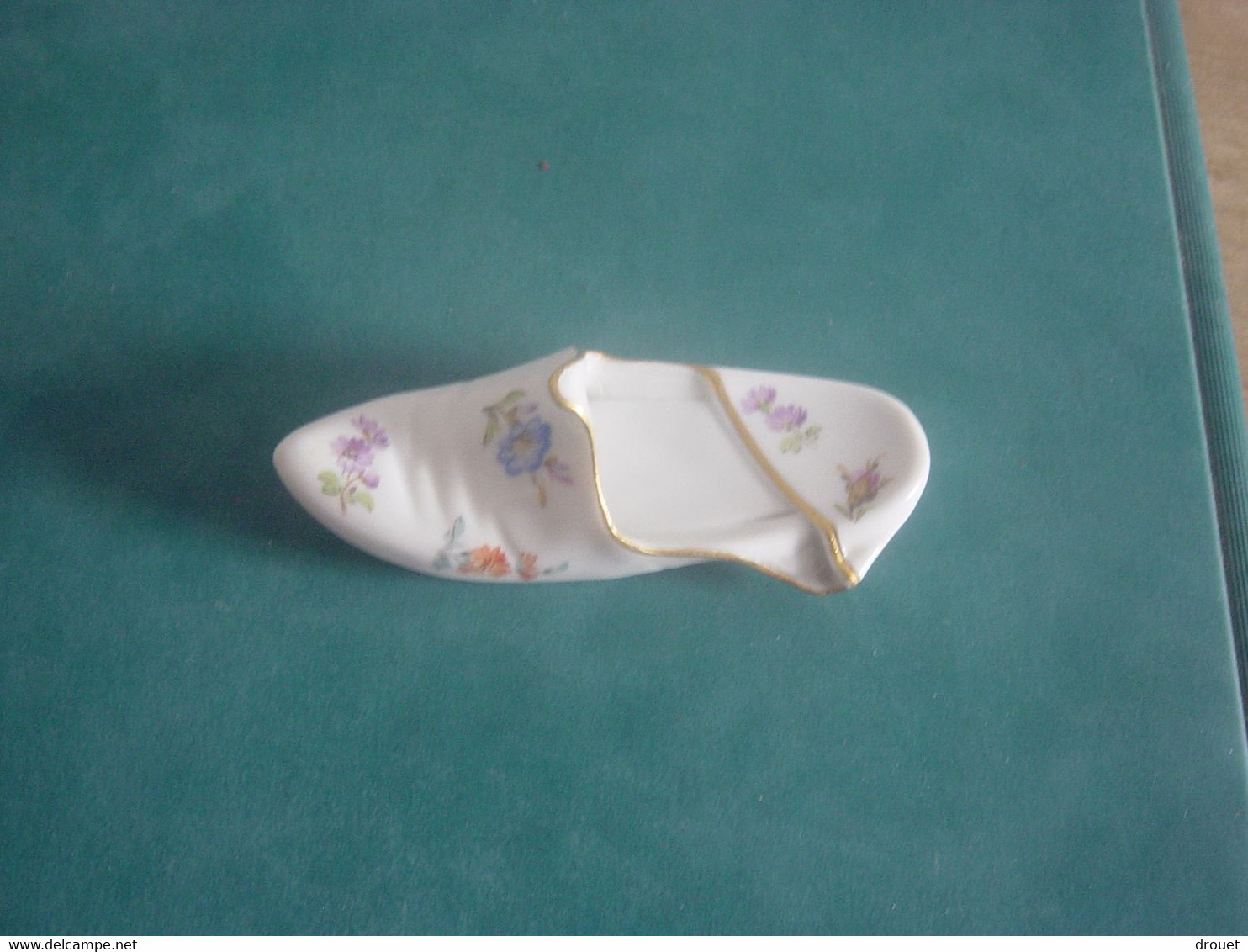 PORCELAINE DE MEISSEN - RARE CHAUSSON 19ème - Meissen (DEU)