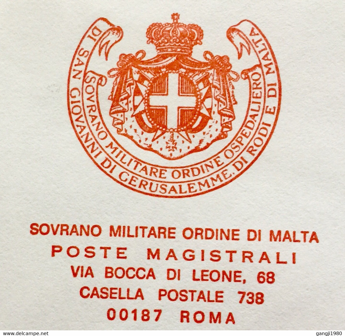 VATICAN 1995, MILITARY OF MALTA USED COVER !!! 4 STAMPS USED POPE ,VIEW OF VATICAN,MOTHER & CHILD EARLY RUIN, - Lettres & Documents