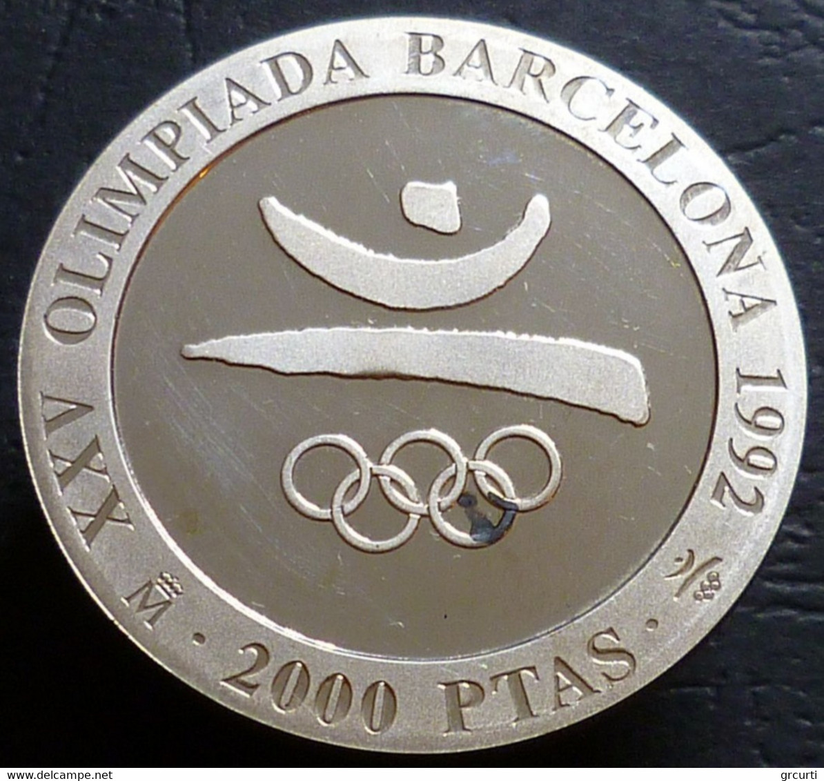 Spagna - 2000 Pesetas 1990 - Olimpiadi Di Barcellona '92 - Simbolo - KM# 859 - 2 000 Pesetas