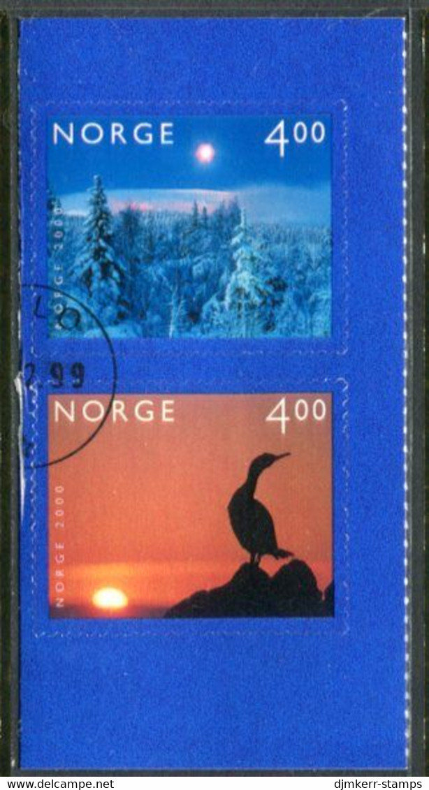 NORWAY 1999 New Millennium Used.  Michel 1335-36 - Used Stamps