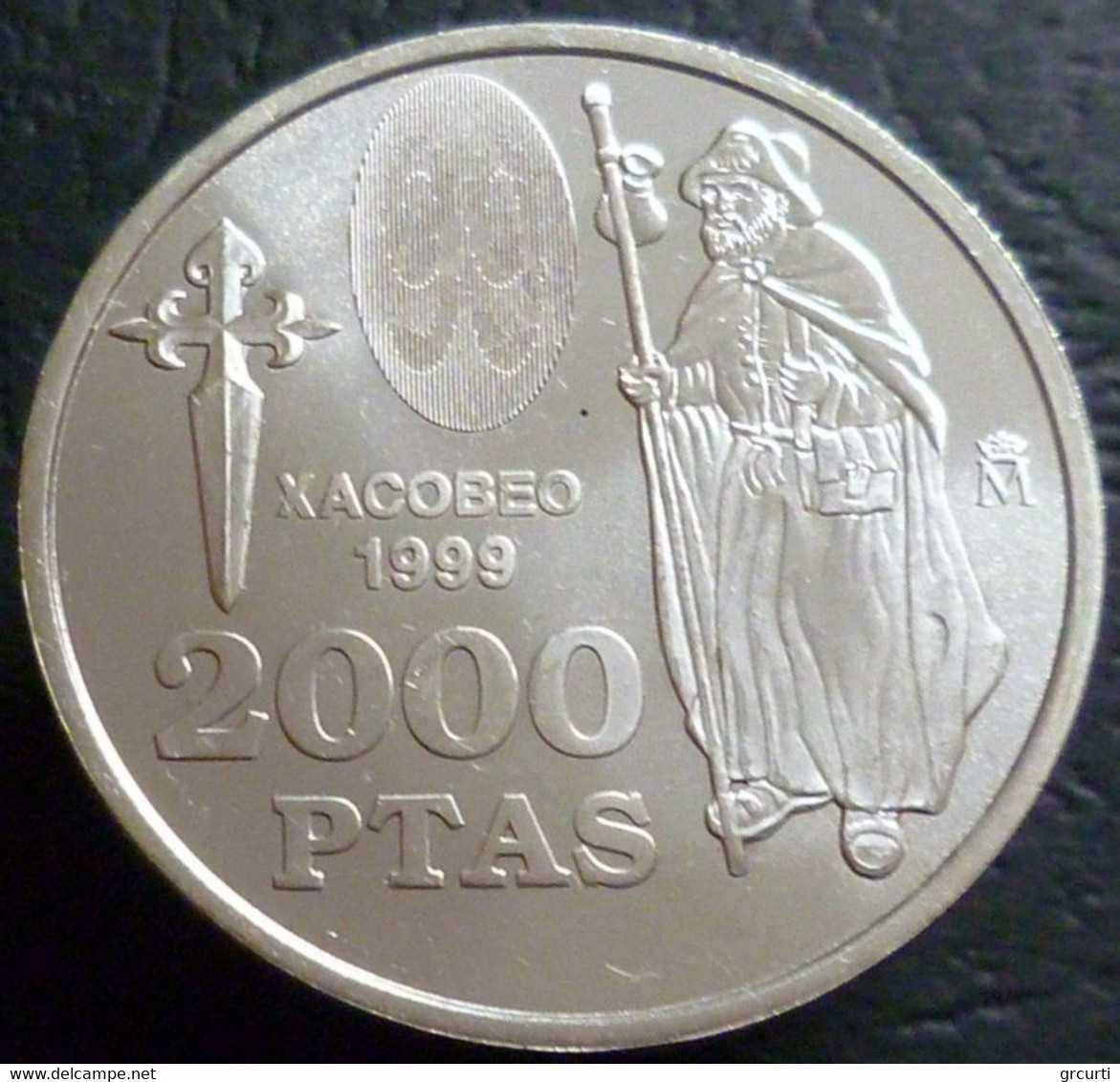Spagna - 2000 Pesetas 1999 - San Giacobbe - KM# 1011 - 2 000 Pesetas