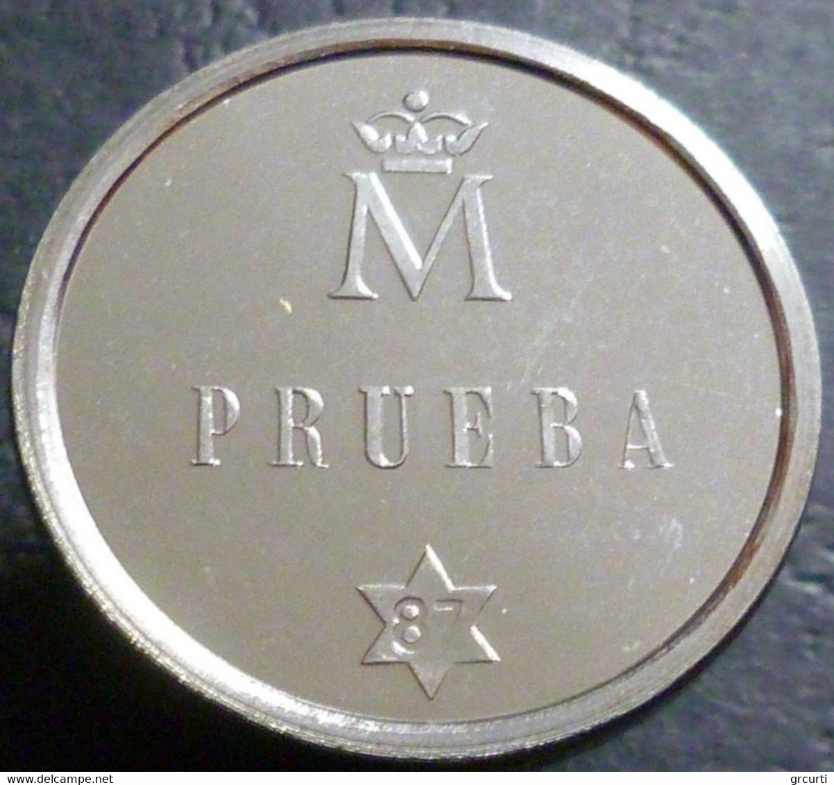 Spagna - 500 Pesetas 1987 - Prova PRUEBA - KM# TS2 - Ensayos & Reacuñaciones