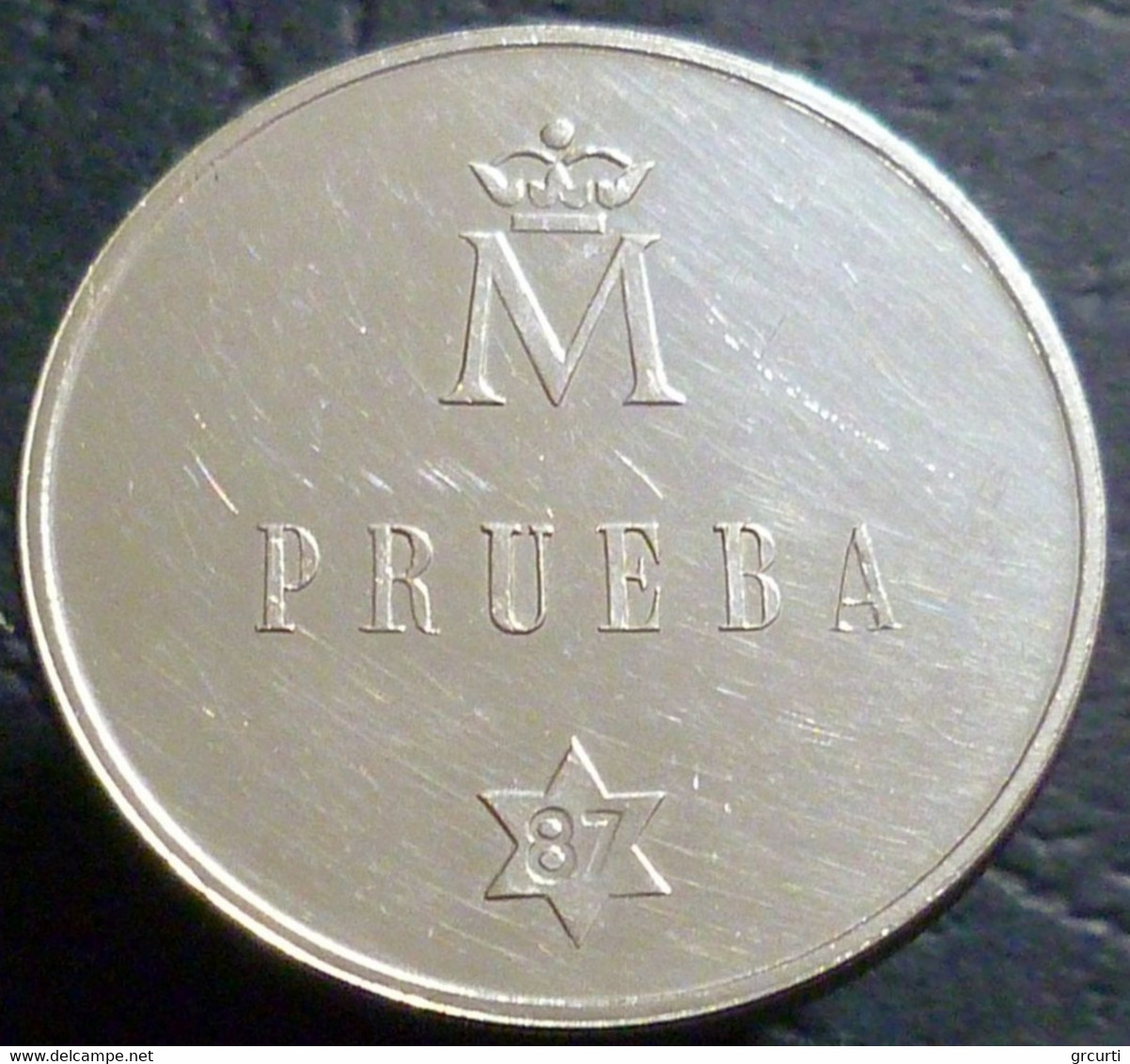 Spagna - 500 Pesetas 1987 - Prova PRUEBA - KM# TS3 - Essais & Refrappes