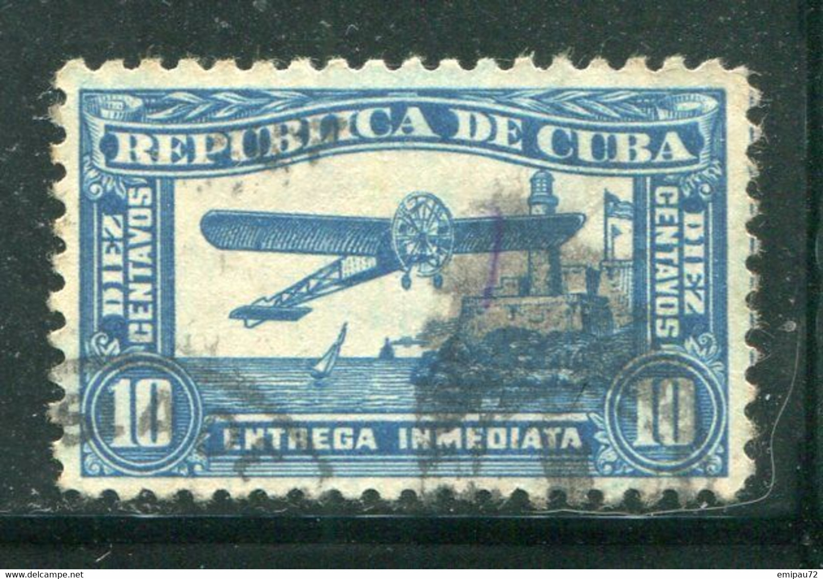 CUBA- Timbre Pour Lettres Par Express Y&T N°4- Oblitéré - Francobolli Per Espresso