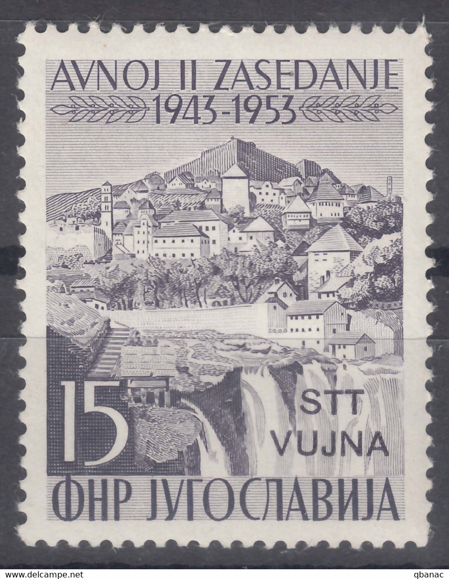 Italy Yugoslavia Trieste Zone B, 1953 Mi#107, Sassone#95 Mint Never Hinged - Ungebraucht