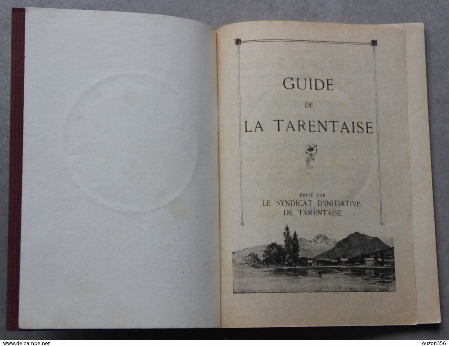 En Tarentaise (Savoie), Guide édité Par Le Syndicat D'initiative, Vers 1925 - Alpes - Pays-de-Savoie