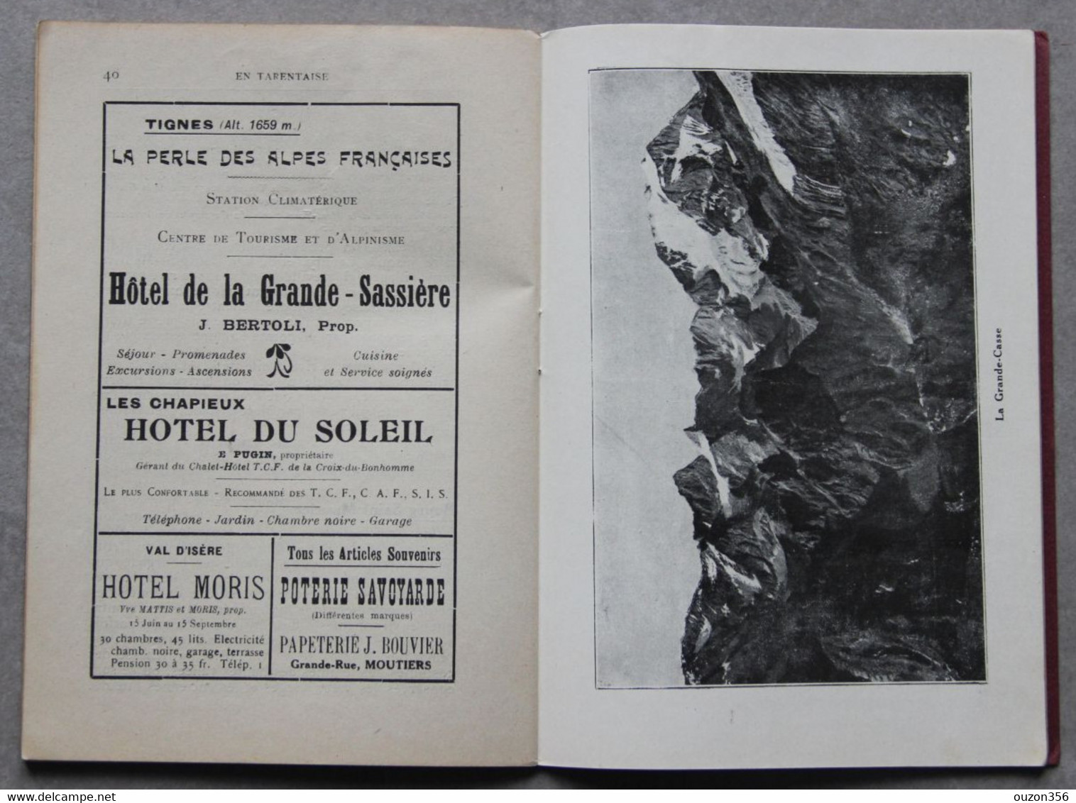 En Tarentaise (Savoie), Guide édité par le Syndicat d'initiative, vers 1925