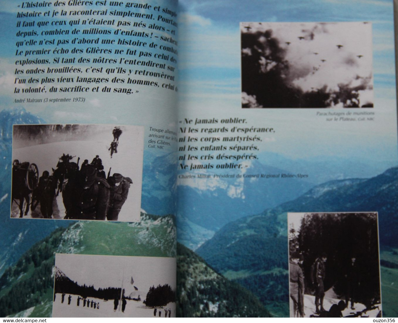 Les Glières, Massif Des Bornes, Promenades Et Randonnées (Haute-Savoie), 1994 - Alpes - Pays-de-Savoie