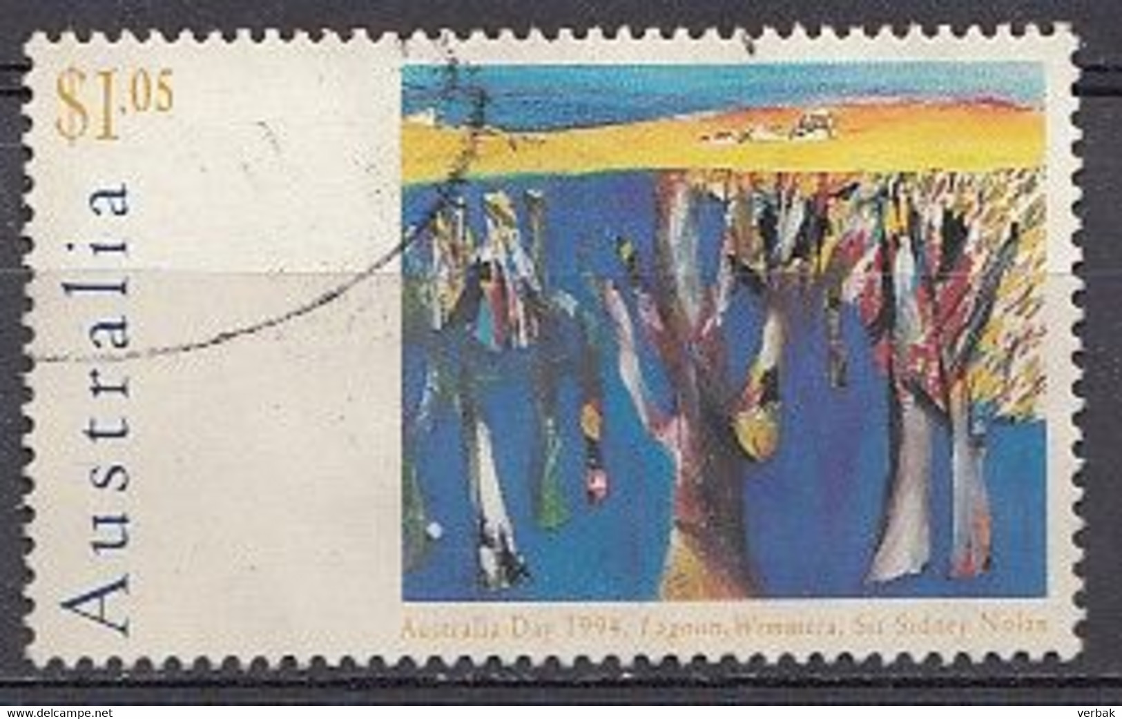 Australie 1994  Mi.nr.:1383 Landschaftsgemälde   Oblitérés / Used / Gestempeld - Used Stamps