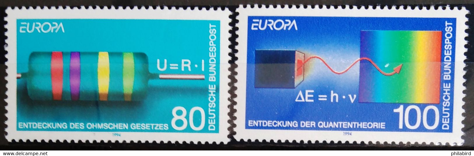 EUROPA 1994 - ALLEMAGNE                         N° 1561/1562                         NEUF** - 1994