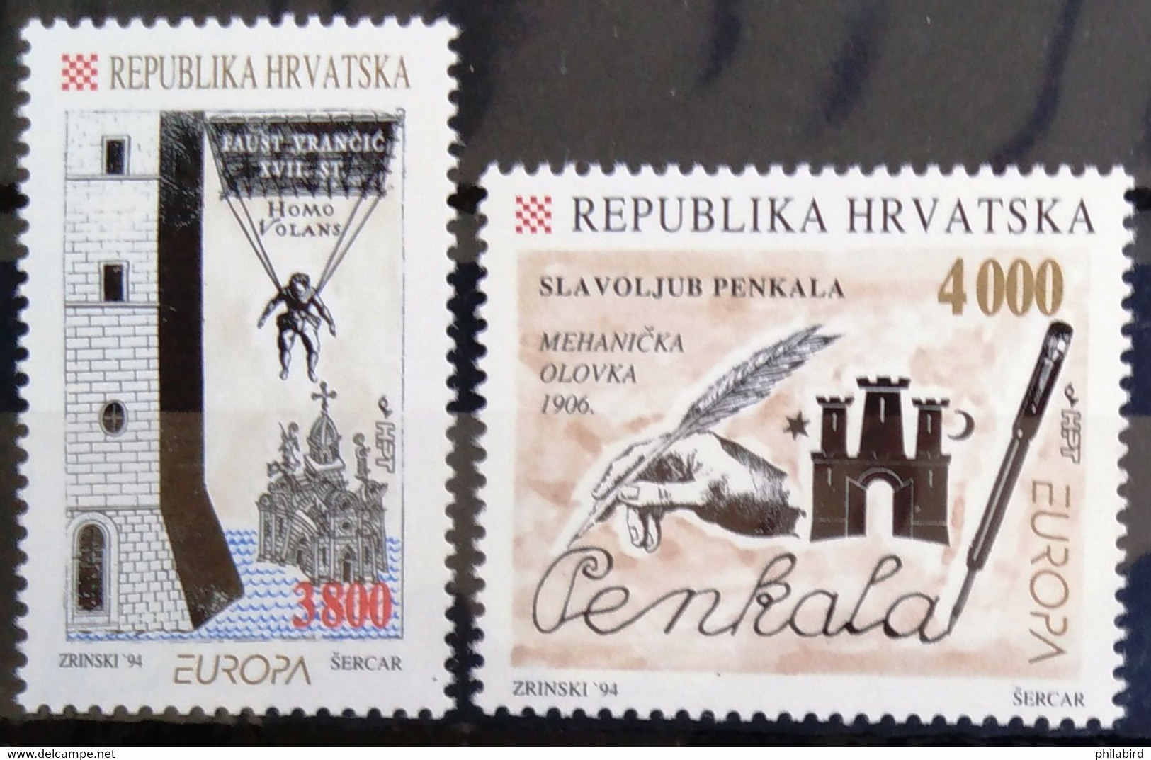 EUROPA 1994 - CROATIE                         N° 226/227                         NEUF** - 1994