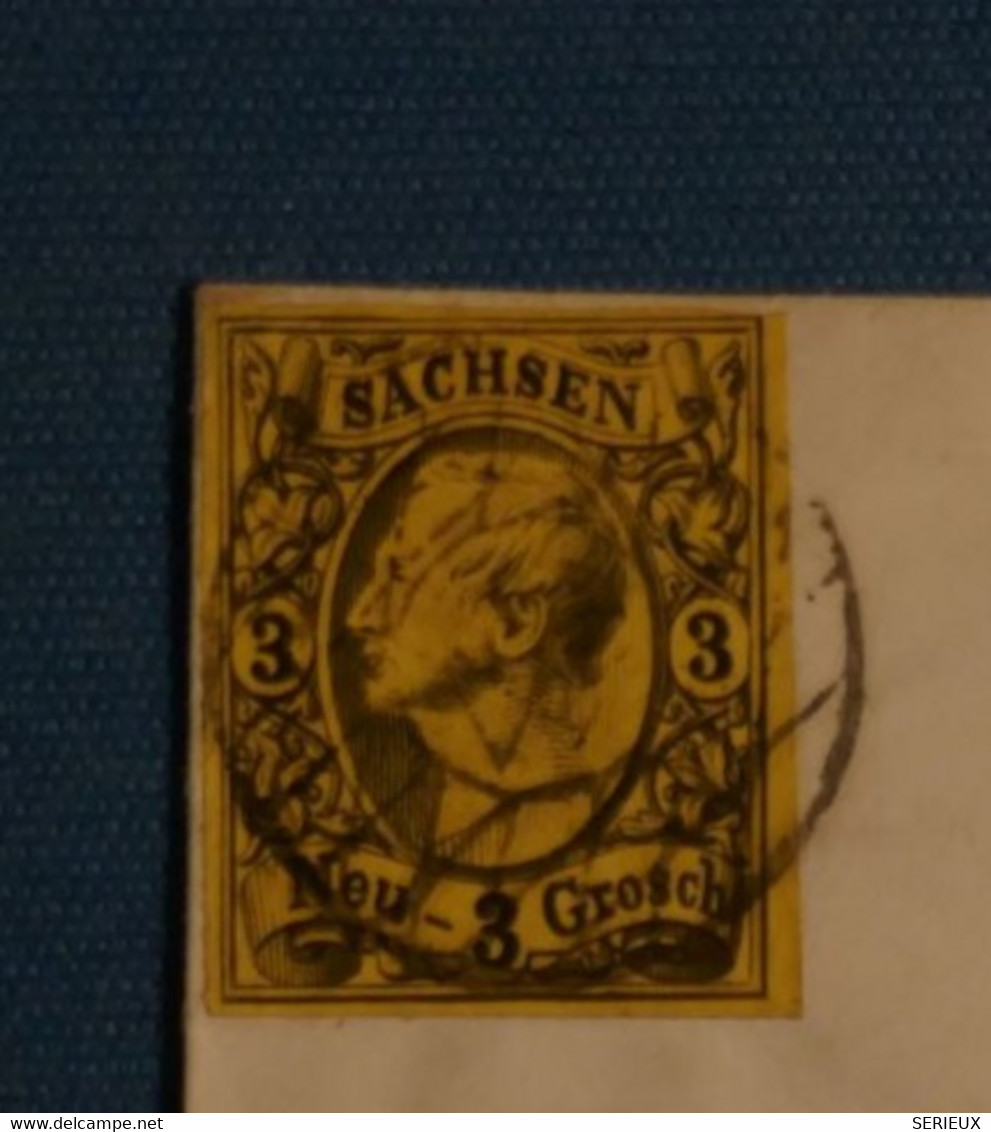 C SACHSEN Altdeutschland  ALLEMAGNE BELLE LETTRE   1858 HAYNICHEN POUR  HANAU + AFFRANCH. PLAISANT - Sachsen