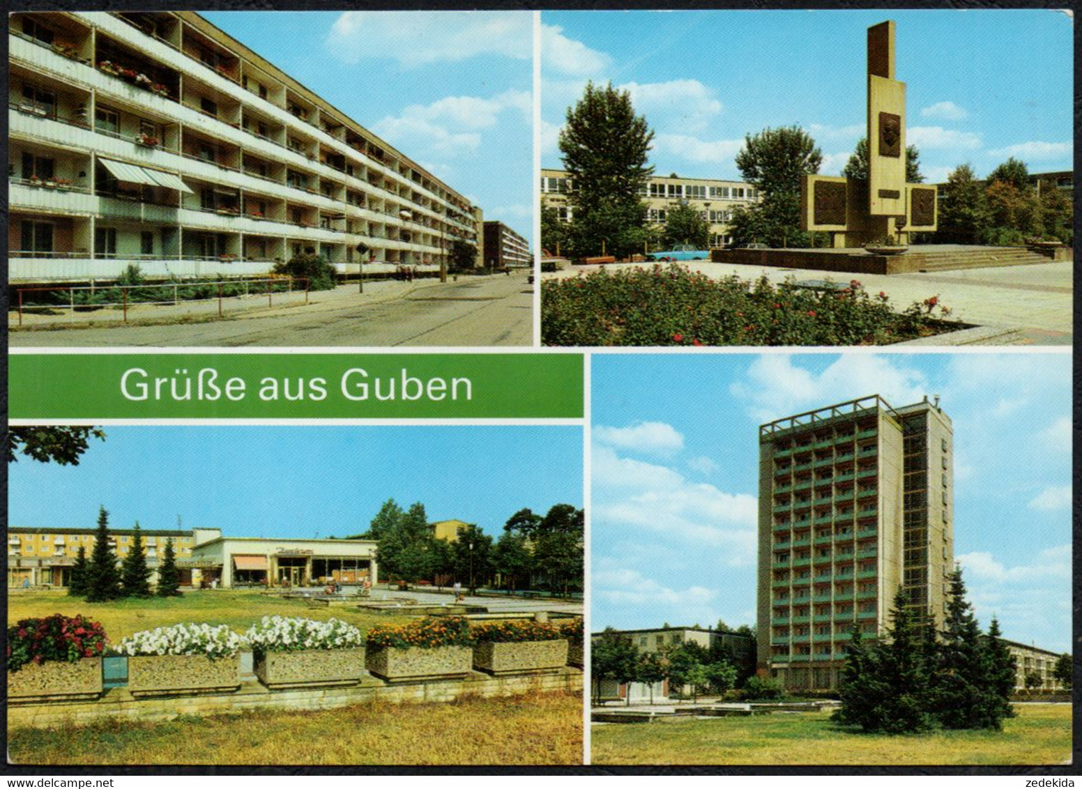 D3254 - Guben Neubauten - Bild Und Heimat Reichenbach Qualitätskarte - Guben