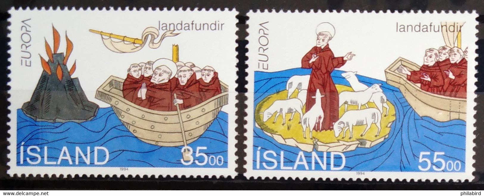 EUROPA 1994 - ISLANDE                       N° 753/754                          NEUF** - 1994