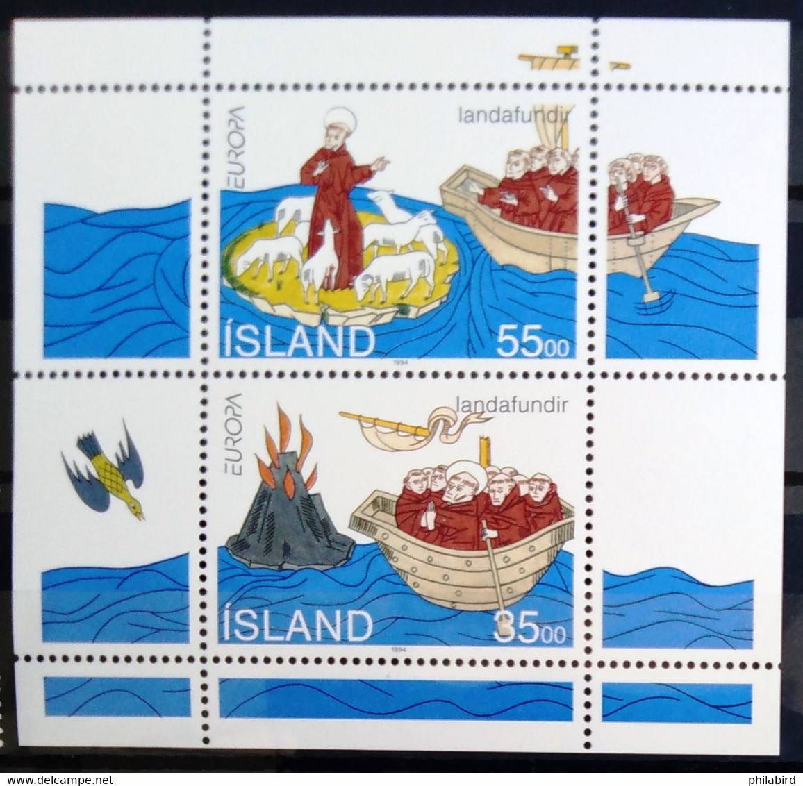 EUROPA 1994 - ISLANDE                       B.F 15                          NEUF* - 1994