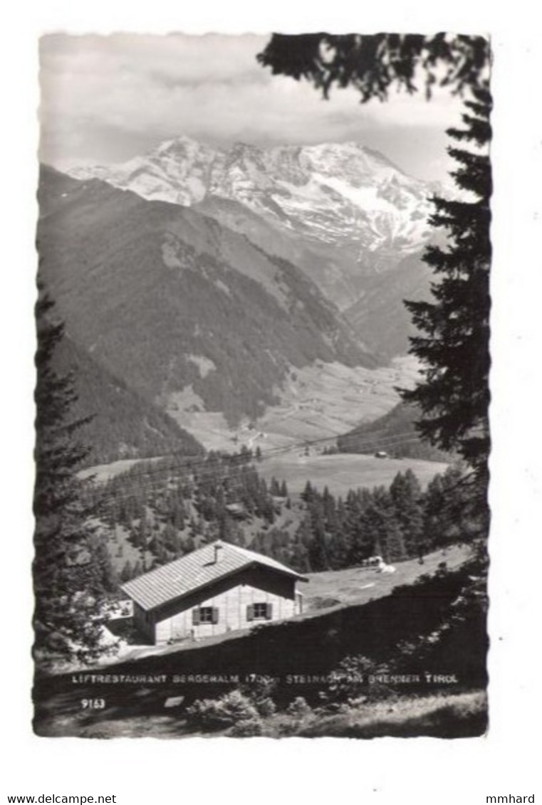 AK Liftrestaurant Steinach Am Brenner Tirol Gel 1961 Österreich - Steinach Am Brenner