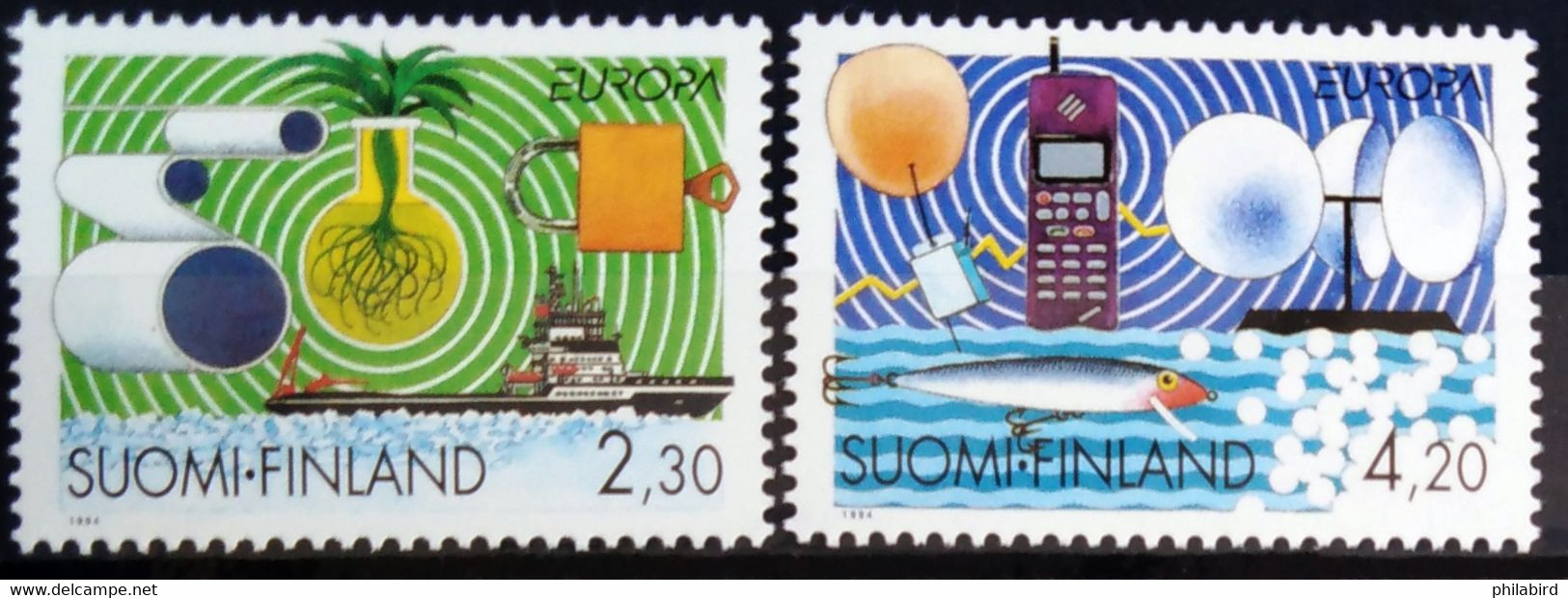 EUROPA 1994 - FINLANDE                       N° 1214/1215                          NEUF** - 1994