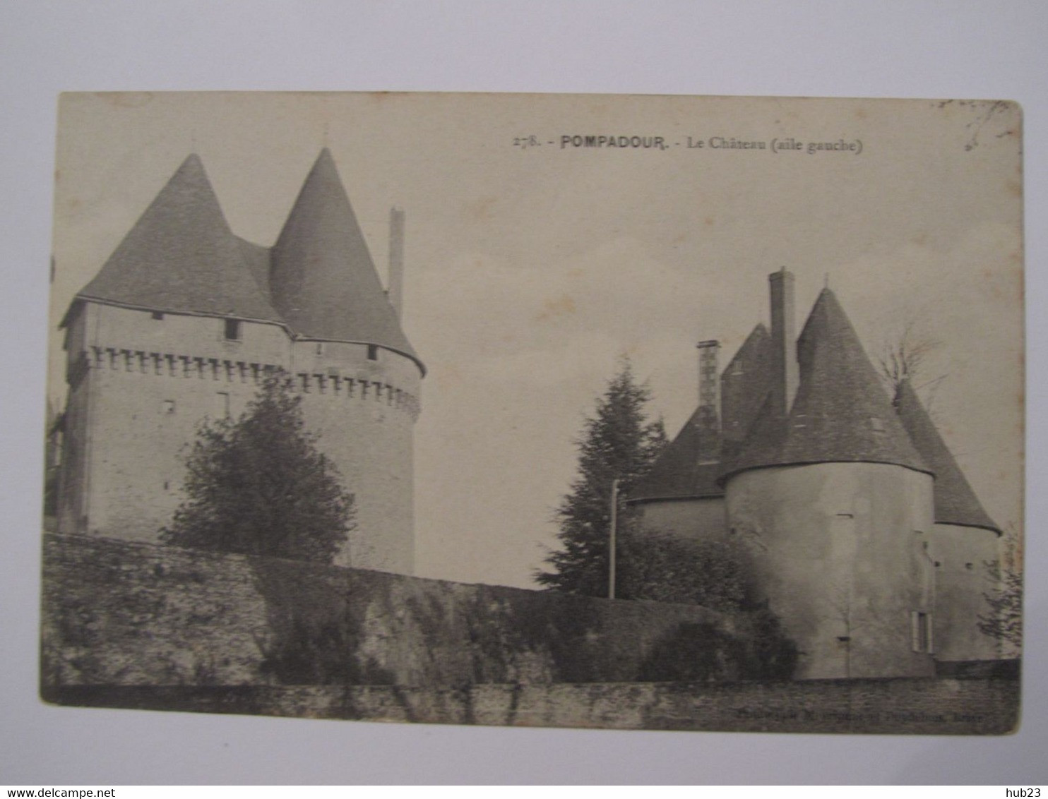 POMPADOUR, 19, Le Château, Aile Gauche - Arnac Pompadour